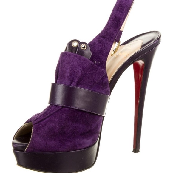 Christian Louboutin | Jen slingback platform heels - Picture 10 of 11